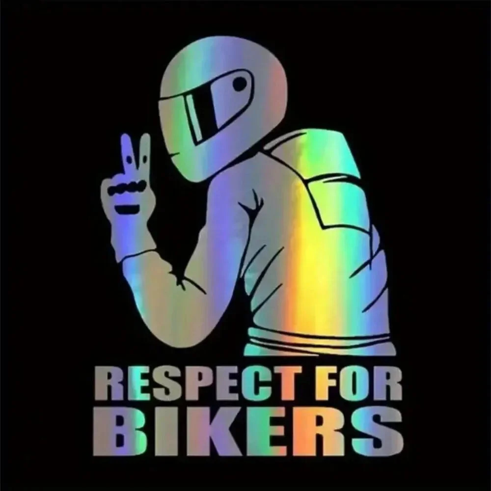 Respect For Bikers Decal Sticker
